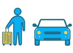 Flughafentransfer-Optionen